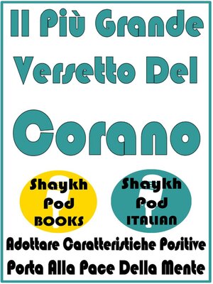 cover image of Il Più Grande Versetto Del Corano
